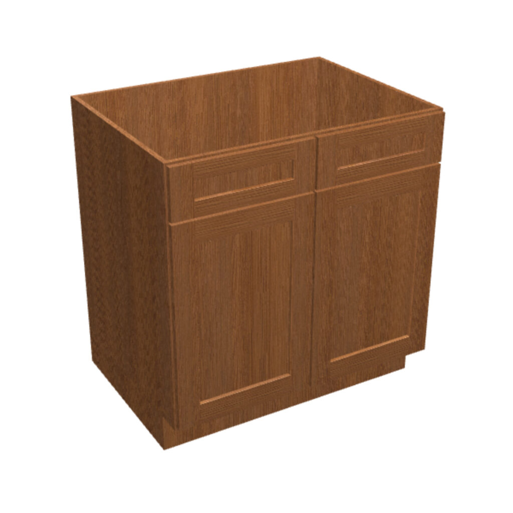 Sink Base – 2 Doors, 2 Header